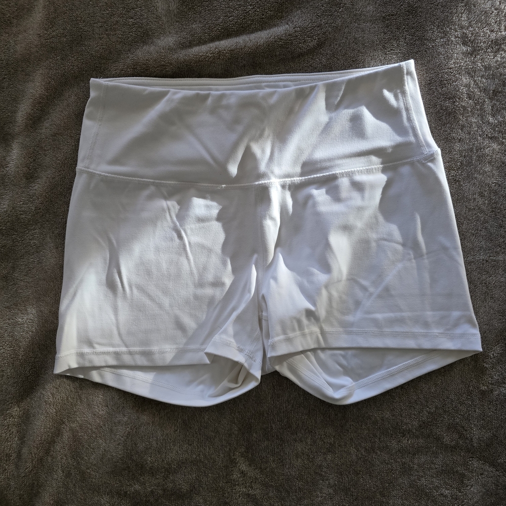 Women's White Shorts 3 Pieces
